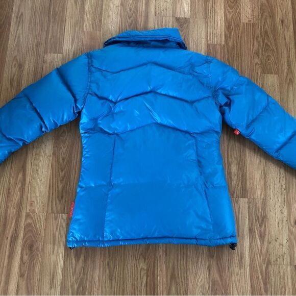 Holden Azure Blue Premium Luxe 80/20 Down Filled Puffer Jacket - Picture 10 of 10